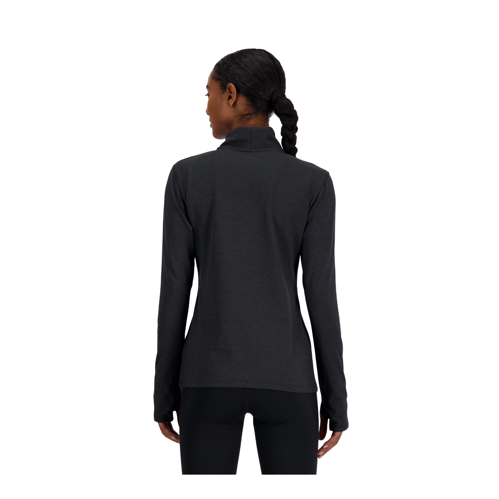 NEW BALANCE SPORT ESSENTIALS SD QUART ZIP - FEMME