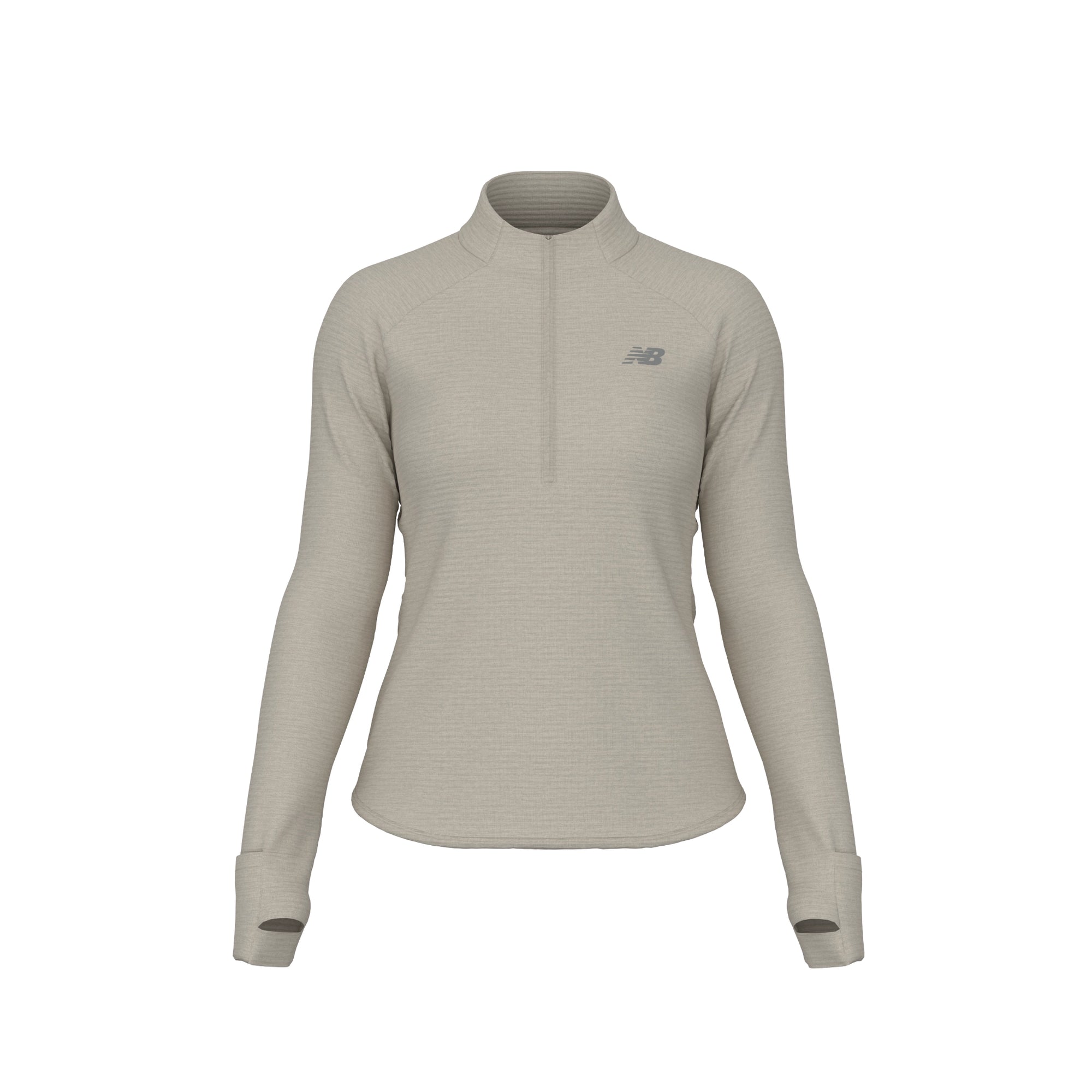 NEW BALANCE ATHLETICS HEAT GRID 1/2 ZIP - FEMME