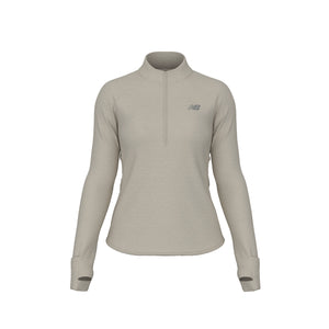 NEW BALANCE ATHLETICS HEAT GRID 1/2 ZIP - FEMME