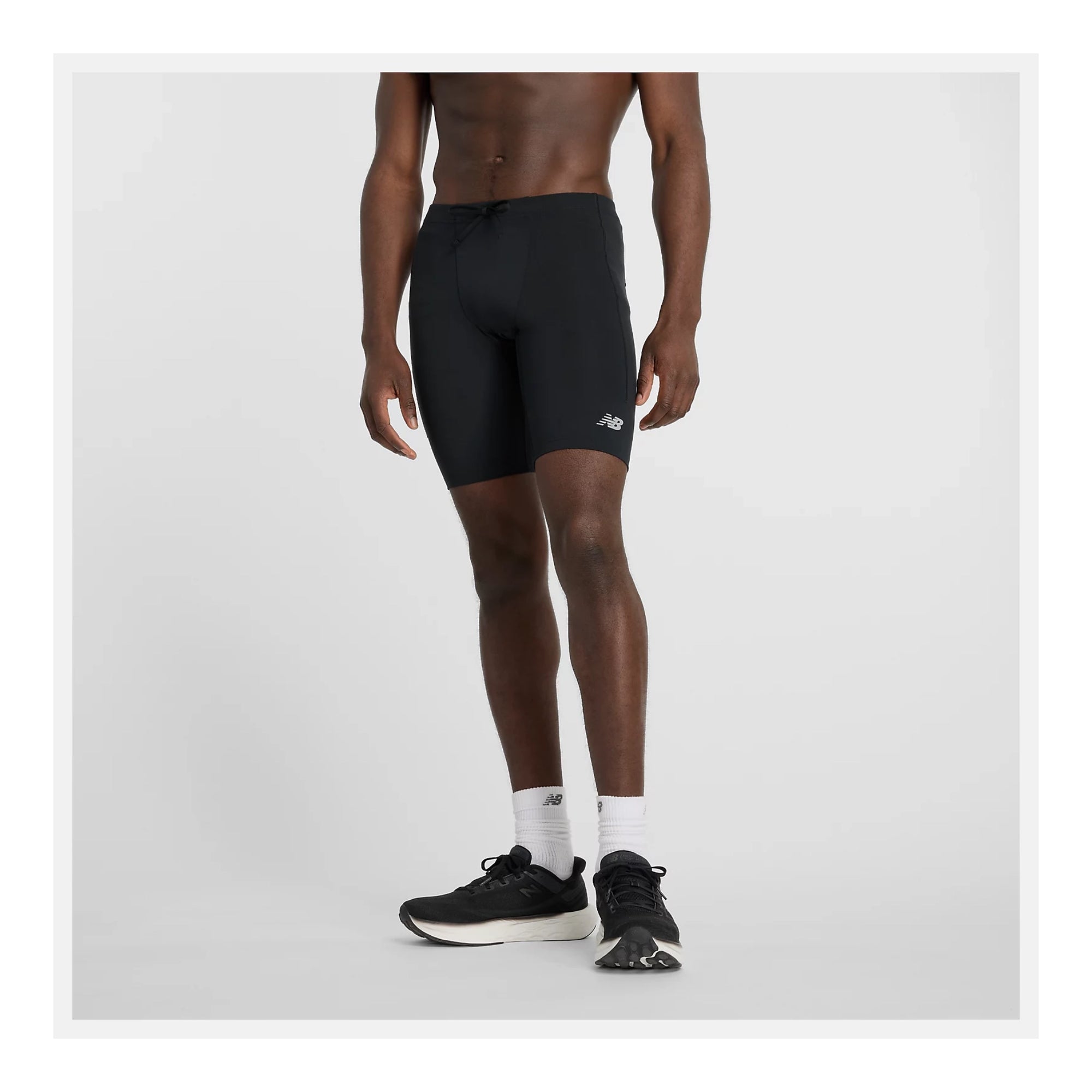 NEW BALANCE SLEEK POCKET HALF TIGHT 9 - MEN