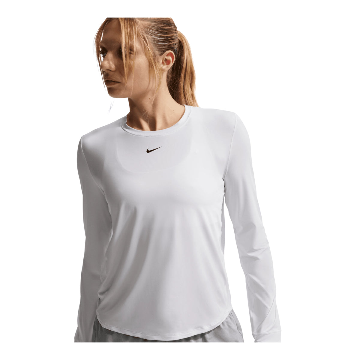 NIKE ONE CLASSIC DRI-FIT LONG SLEEVES TOP - FEMME