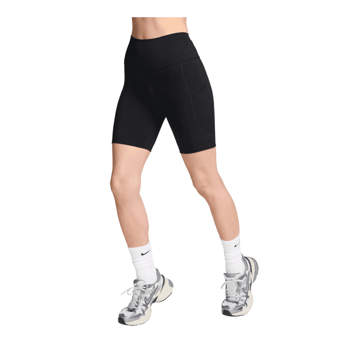 NIKE ONE TAILLE HAUTE 8" CUISSARD - FEMME