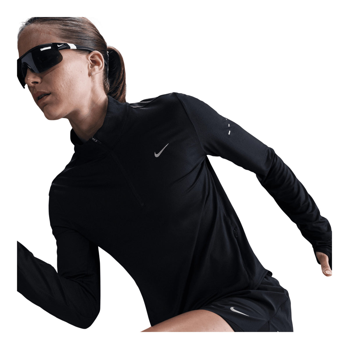 NIKE SWIFT DRI-FIT 1/4-ZIP - FEMME
