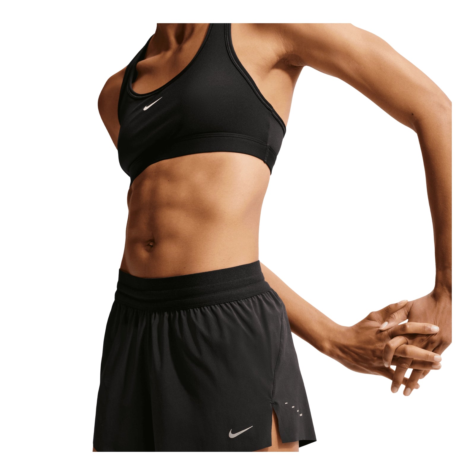 NIKE SWIFT MID-RISE 2.5" SHORTS - FEMME