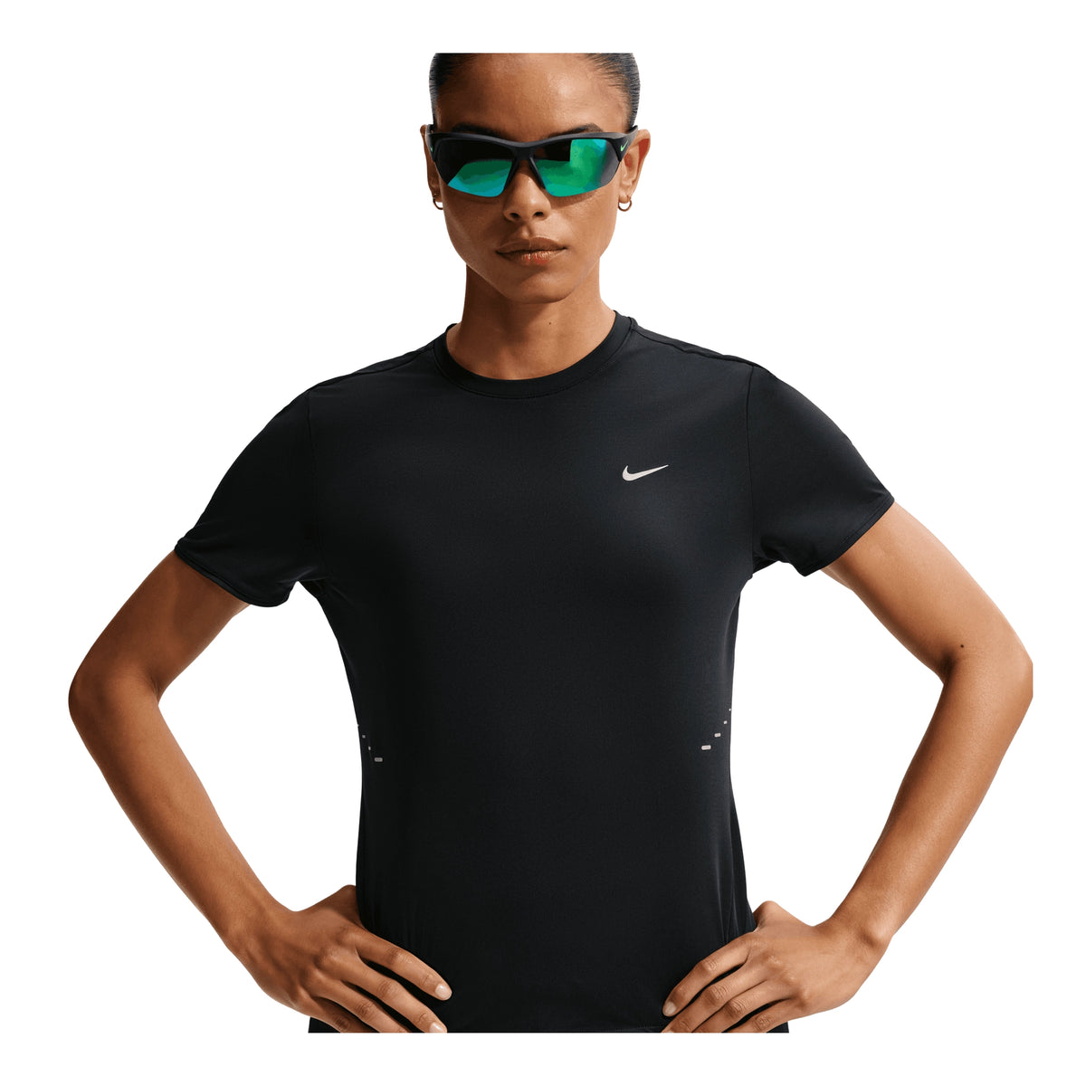 NIKE SWIFT DRI-FIT MANCHES COURTES - FEMME