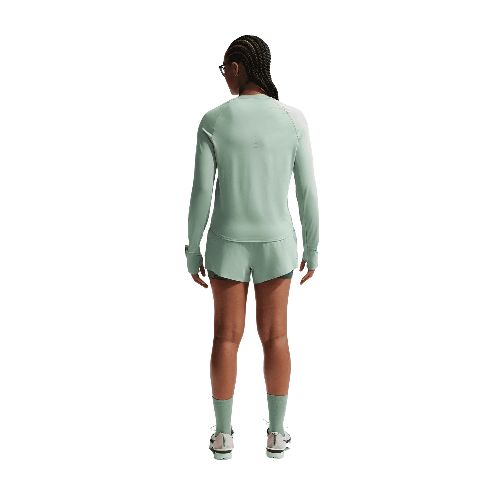 NIKE SWIFT DRI-FIT UV LS CREW NECK - FEMME