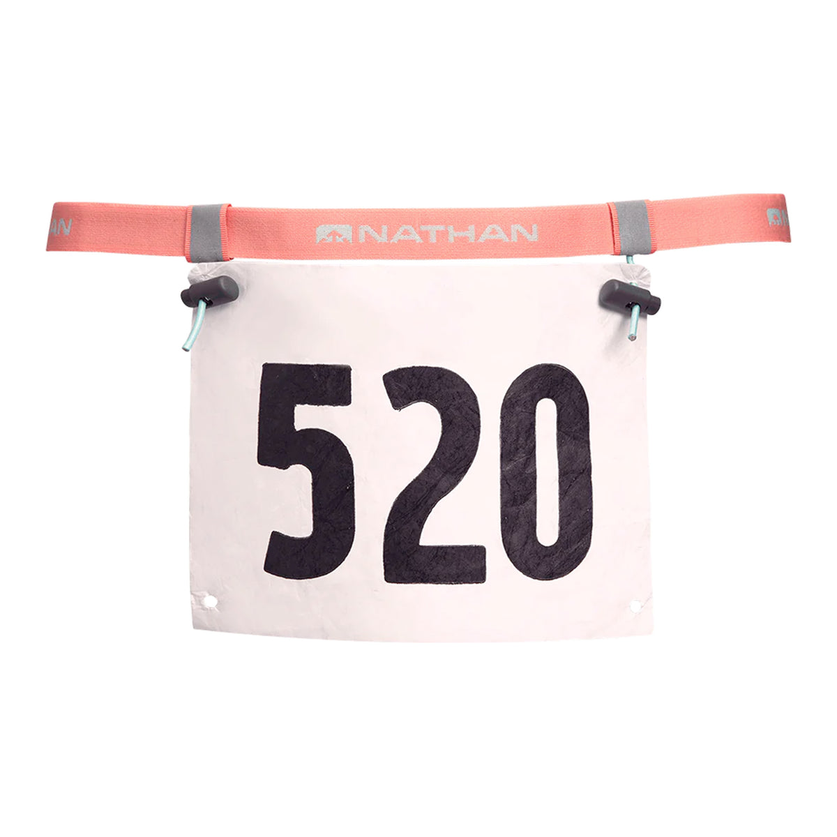Clips Support Dossard It's Running - Pour Ceinture Course/Hydratation - Élastique Réglable Noir