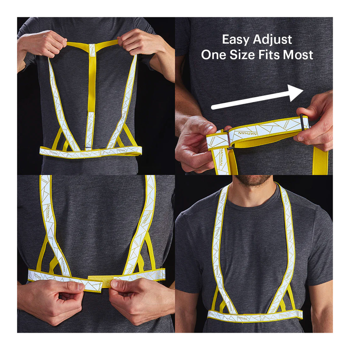 NATHAN VIBE REFLECTIVE VEST - UNISEXE