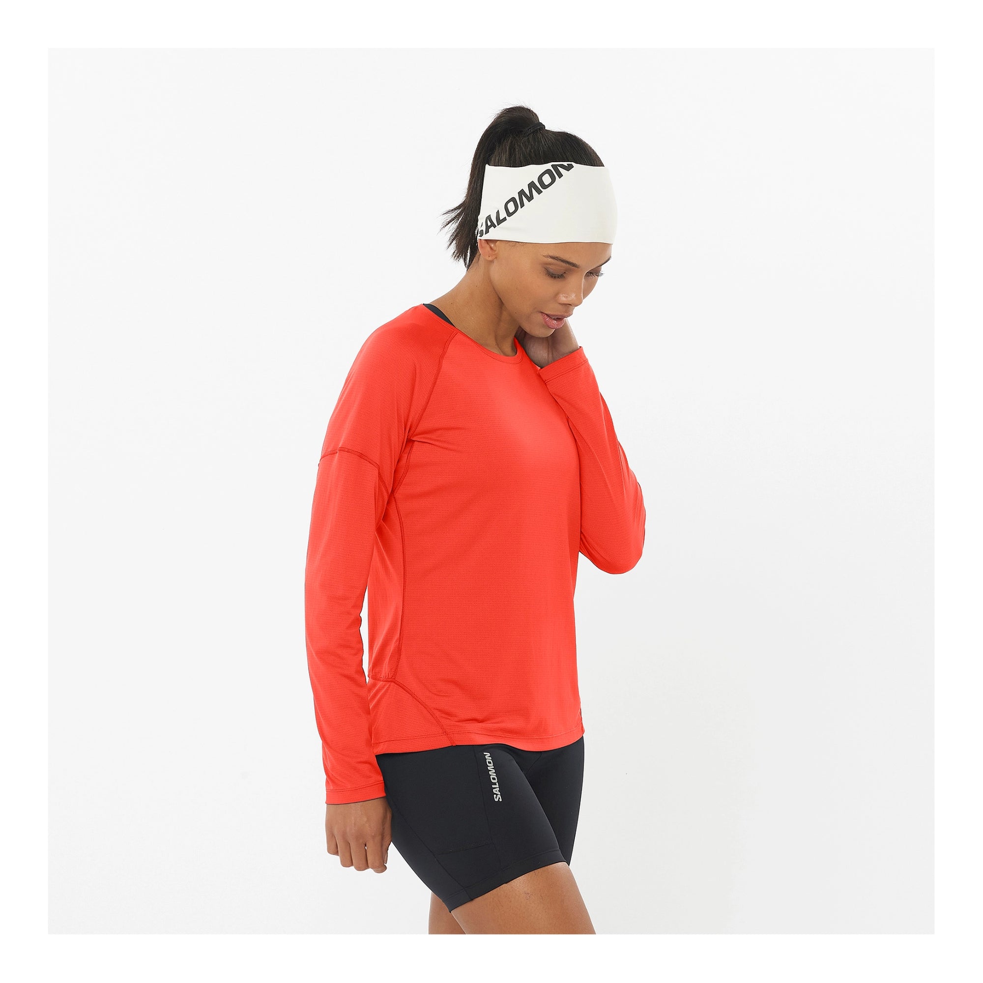 SALOMON CROSS RUN LS TEE - FEMME