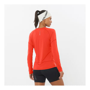 SALOMON CROSS RUN LS TEE - FEMME