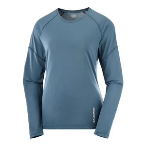 SALOMON CROSS RUN LS TEE - WOMEN