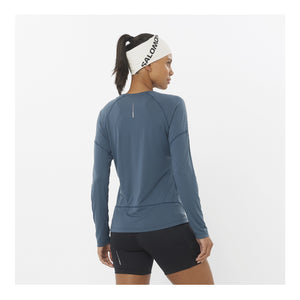 SALOMON CROSS RUN LS TEE - WOMEN