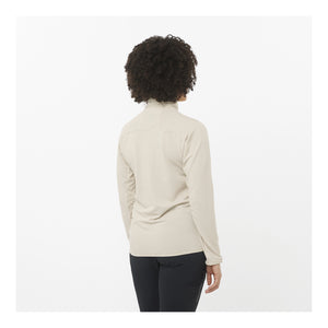 SALOMON ESSENTIAL LIGHTWARM HALF ZIP - FEMME