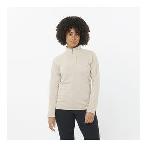 SALOMON ESSENTIAL LIGHTWARM HALF ZIP - FEMME