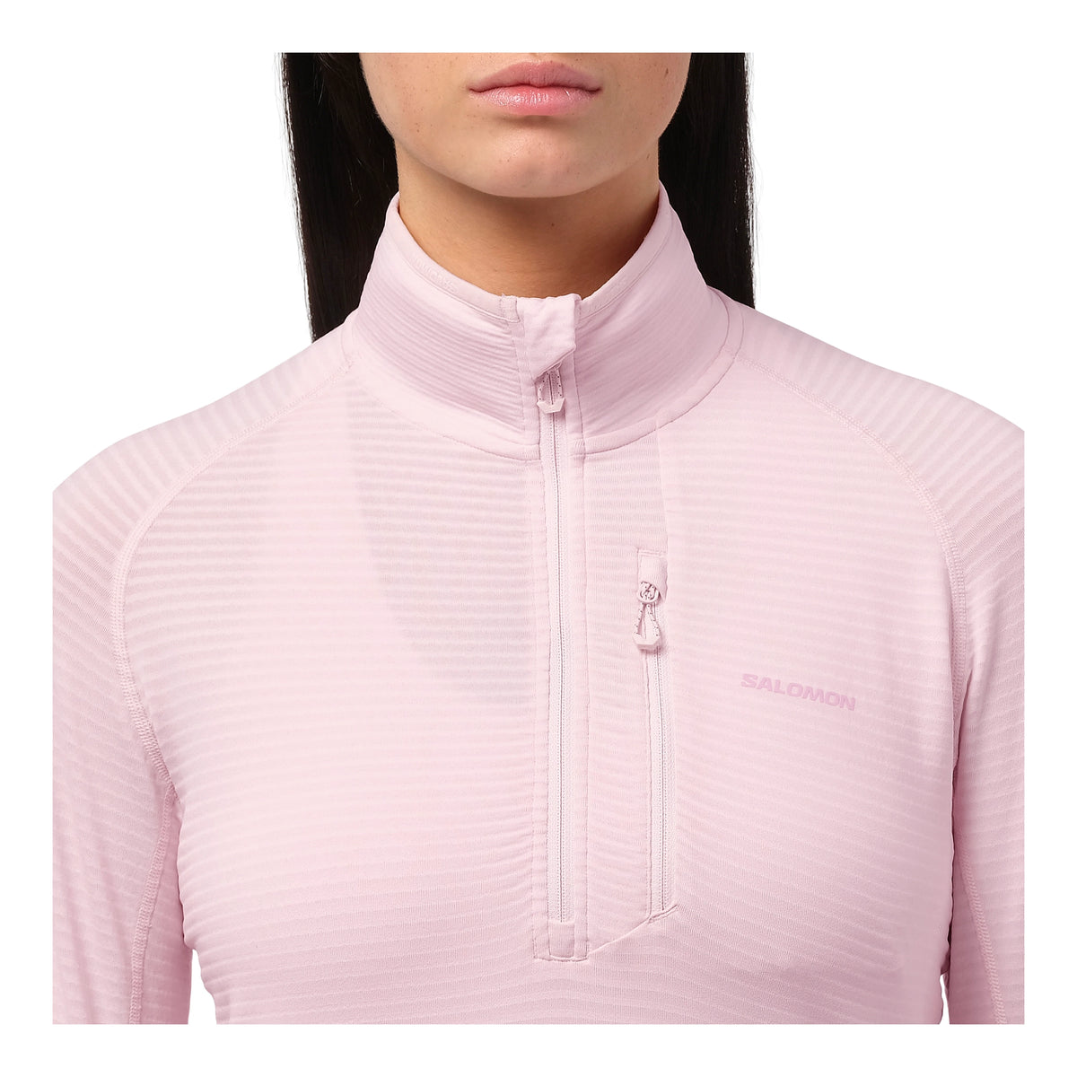 SALOMON ESSENTIAL LIGHTWARM DEMI-ZIP - FEMME