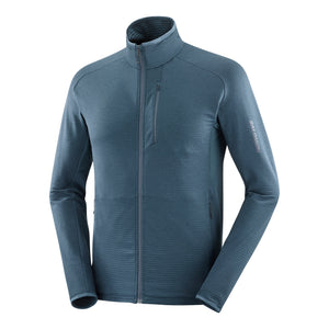 SALOMON ESSENTIAL LIGHTWARM FULL ZIP - HOMME