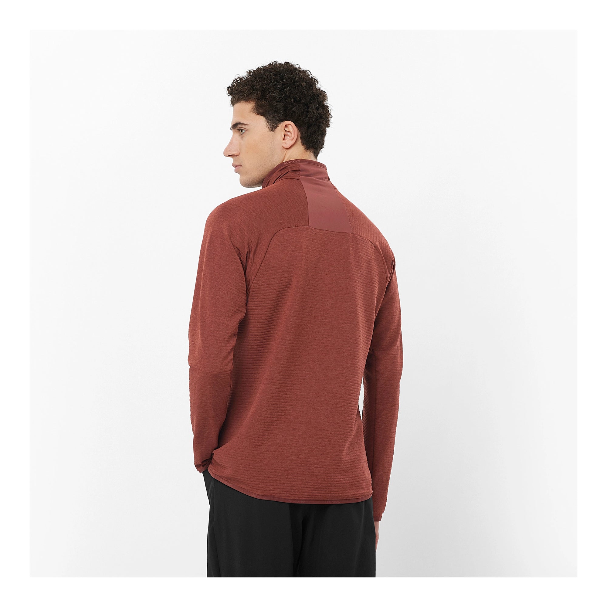 SALOMON ESSENTIAL LTWARM HALF ZIP - HOMME