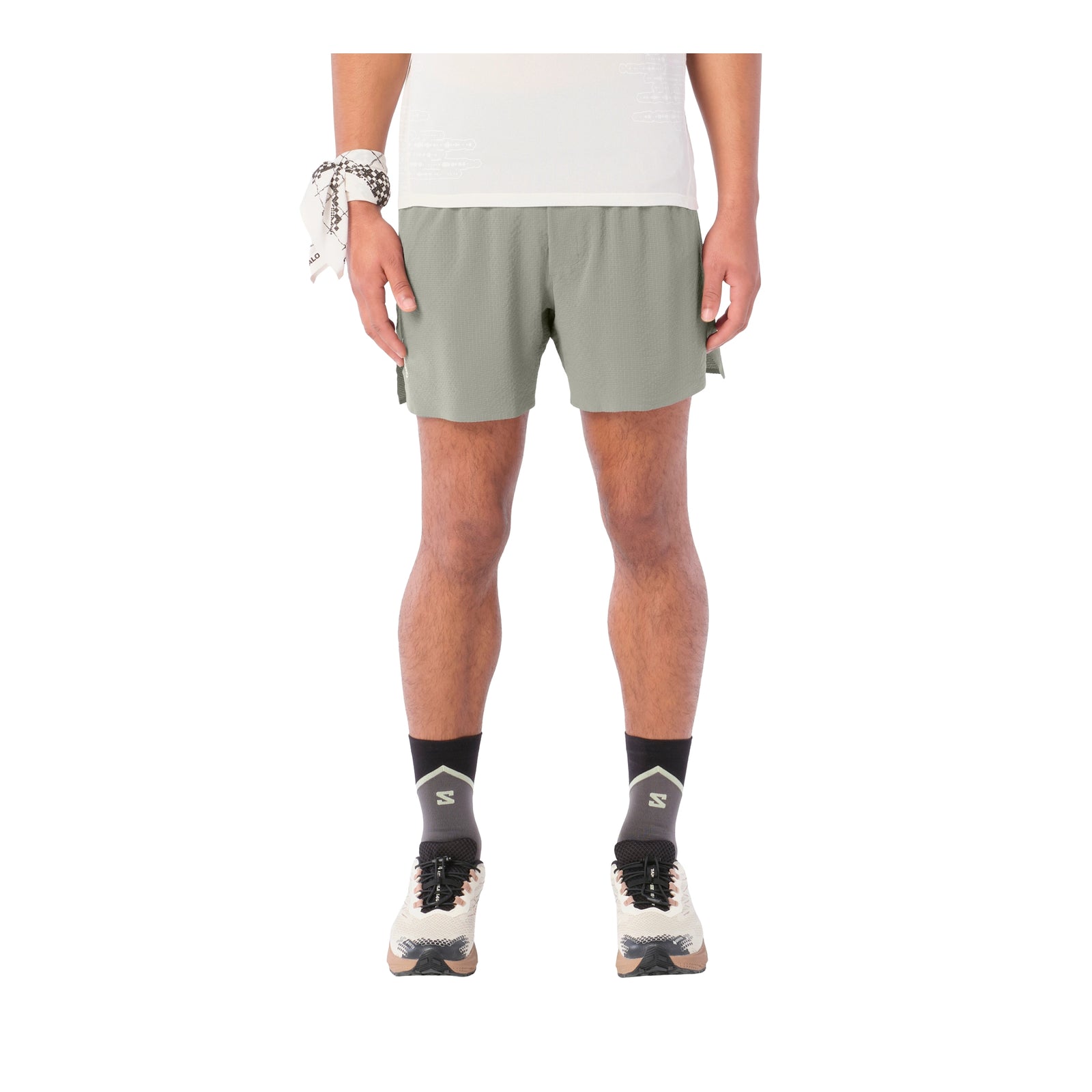 SALOMON SENSE AERO 2IN1 TRAIL 5" - HOMME