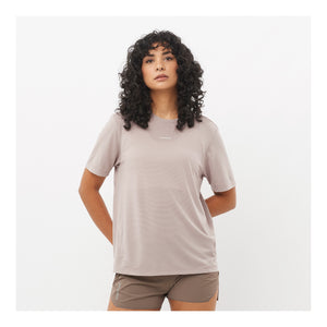 SALOMON SHAKEOUT CORE T-SHIRT - FEMME