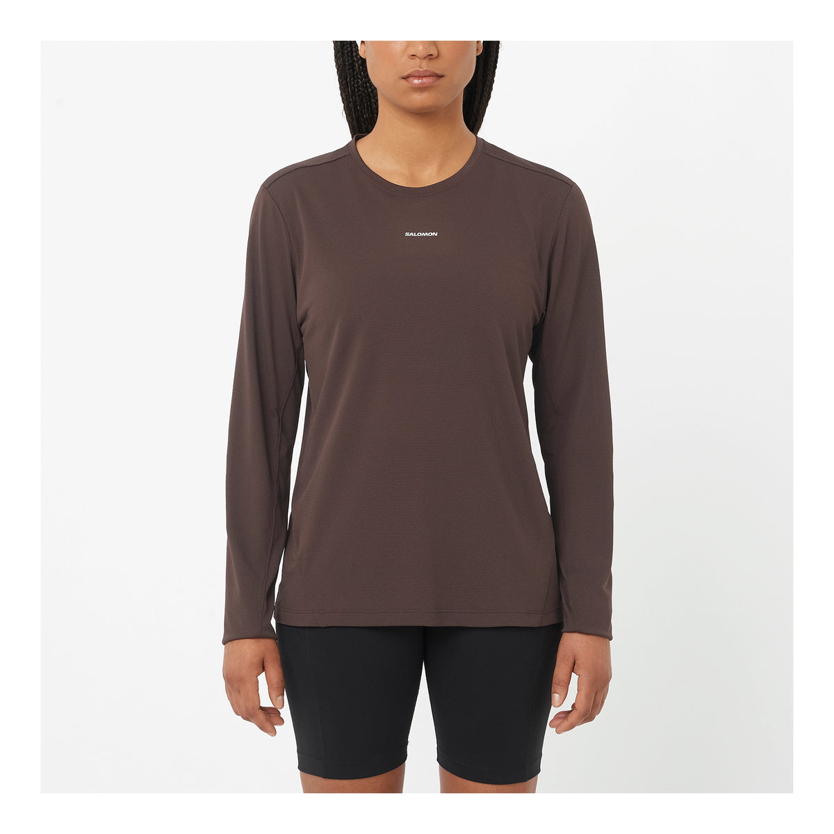 SALOMON T-SHIRT SHAKEout CORE LS - FEMME