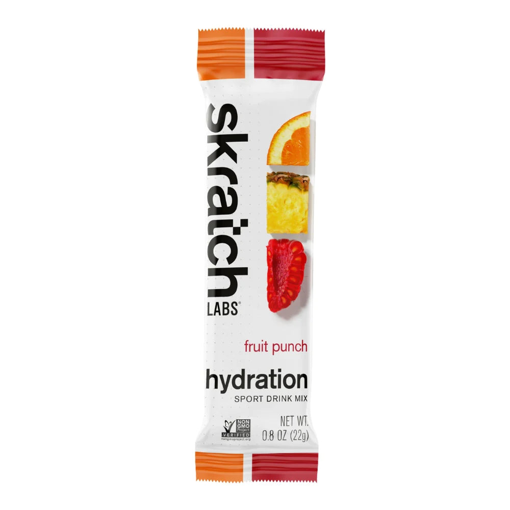 SKRATCH MÉLANGE POUR BOISSON SPORTIVE D'HYDRATATION - PORTION INDIVIDUELLE