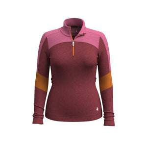 SMARTWOOL CLASSIC THERMAL MERINO 1/4 ZIP - WOMEN