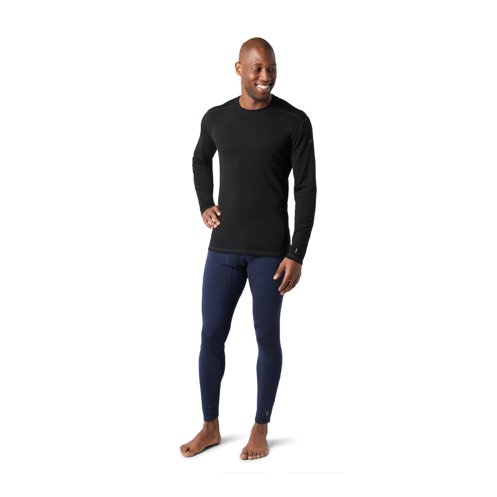 Pull Homme Smartwool Merino 250 Manches Longues Col Rond, Bleu, Taille XL, 100% Laine Mérinos