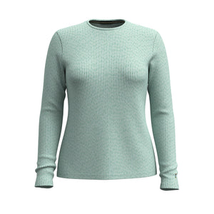 SMARTWOOL THERMAL MERINO RIB CREW - FEMME