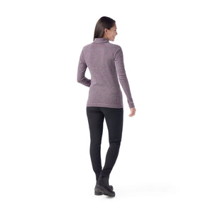 SMARTWOOL THERMAL MERINO RIB TURTLENECK - WOMEN