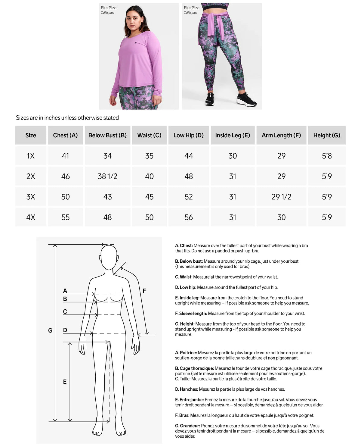 CRAFT CORE ESSENCE LS PLUS TEE - FEMME