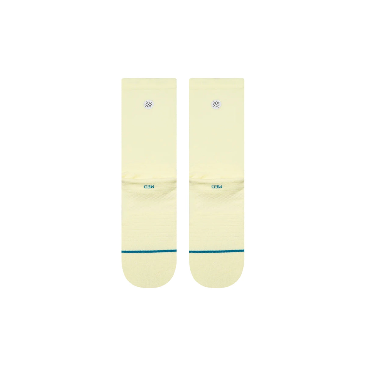 STANCE RUN BUTTER LIGHT CREW - UNISEXE