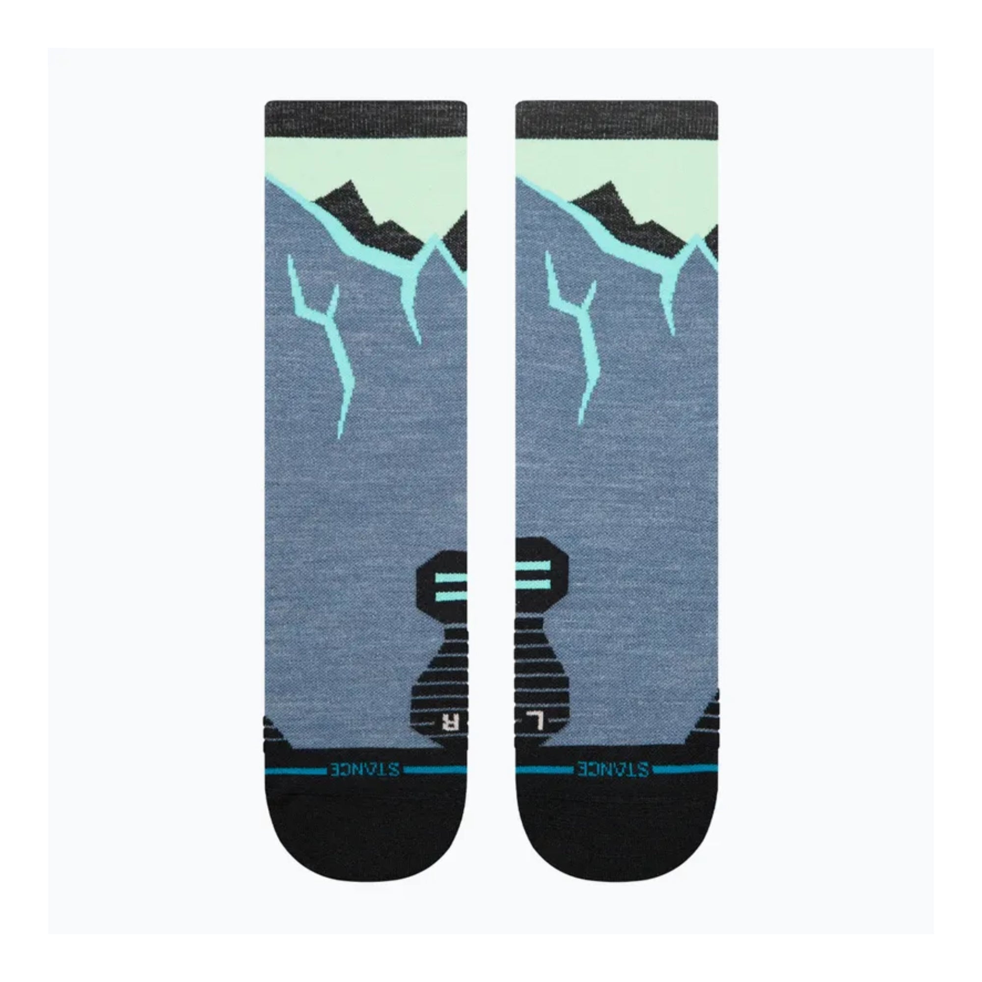 STANCE RUN ICY MOUNTAIN LÉGER LAINE CREW - UNISEXE