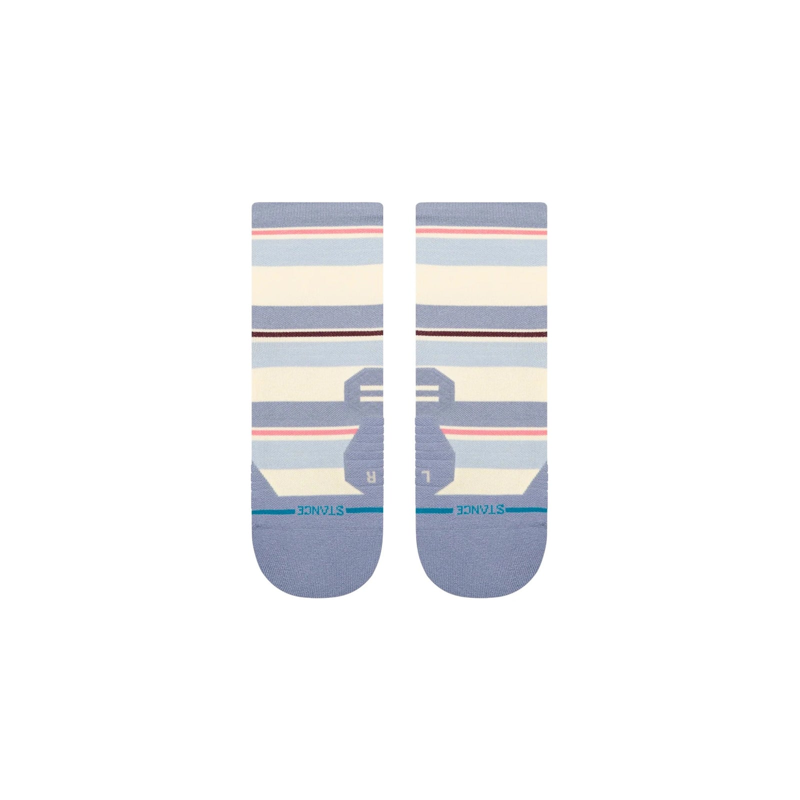 STANCE RUN MILO QUARTER LÉGER - FEMME