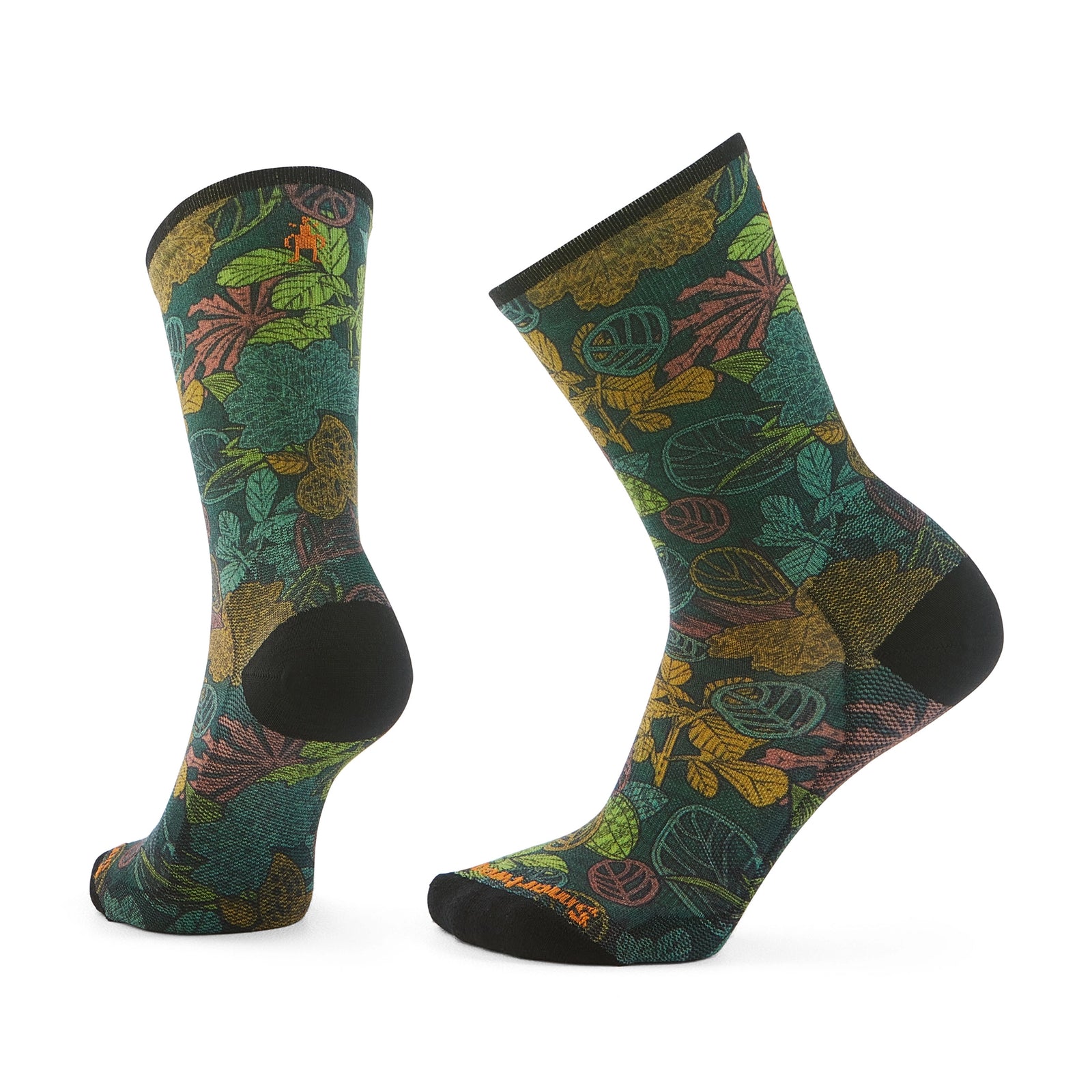 SMARTWOOL BIKE PRINT CREW - UNISEXE