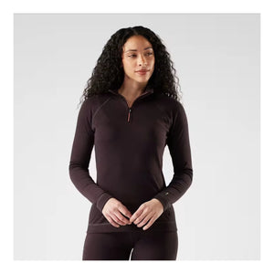 SMARTWOOL CLASSIC THERMAL MERINO 1/4 ZIP - FEMME