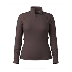 SMARTWOOL CLASSIC THERMAL MERINO 1/4 ZIP - FEMME