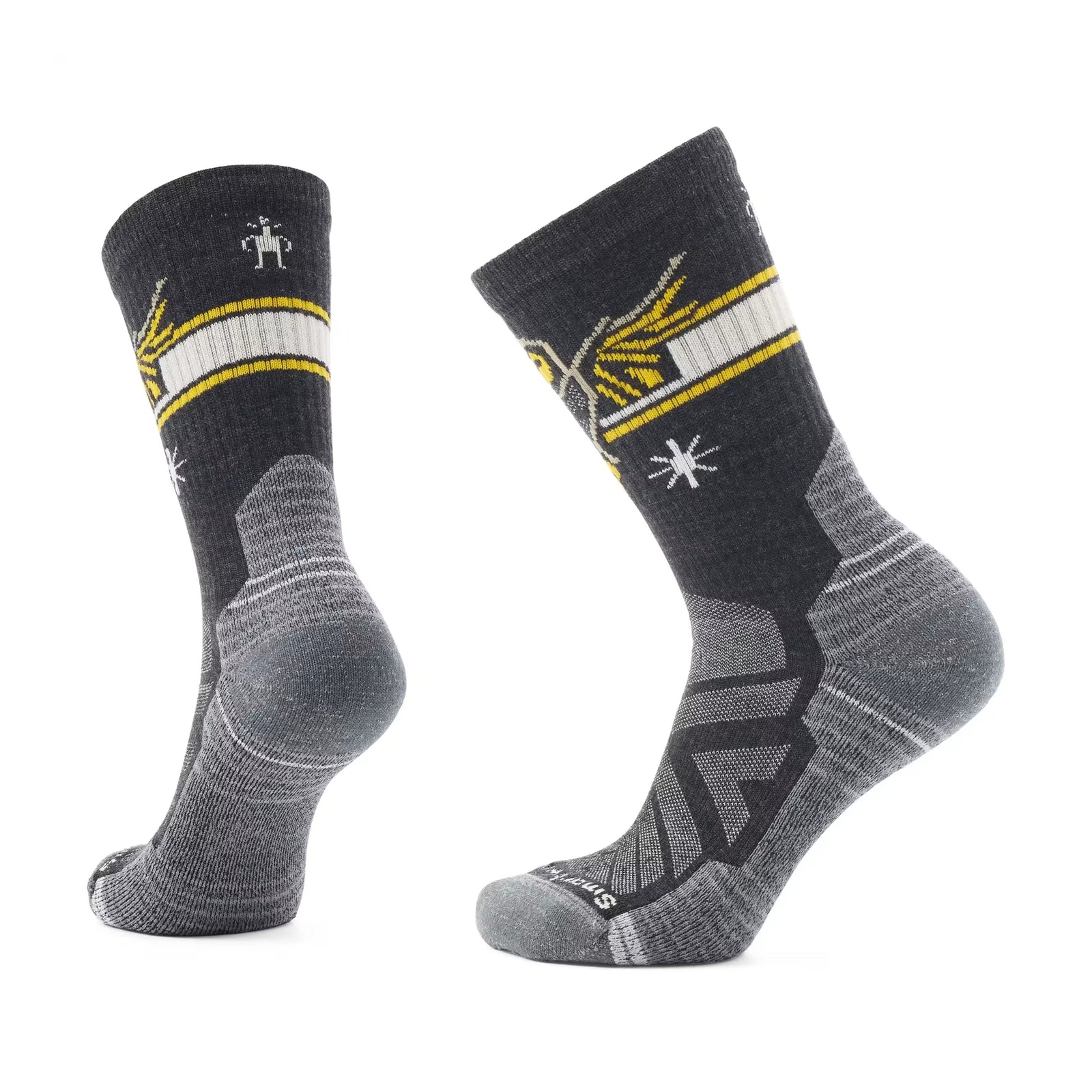 SMARTWOOL HIKE LIGHT CUSH HOO WHO CREW - FEMME