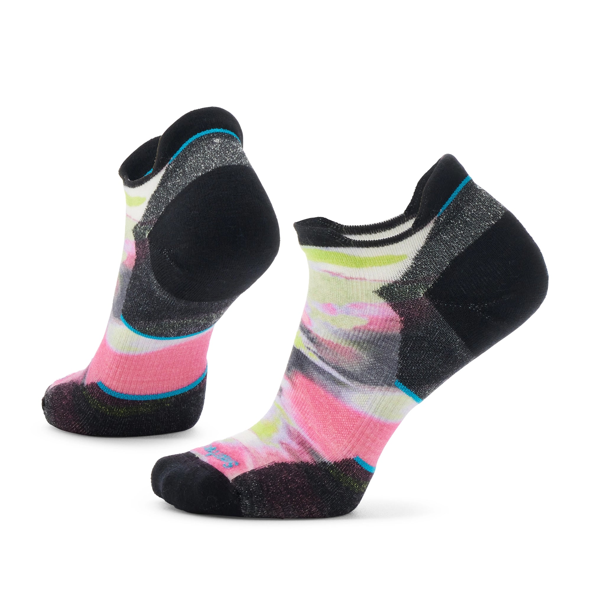 SMARTWOOL RUN PRINT LOW ANKLE - FEMME