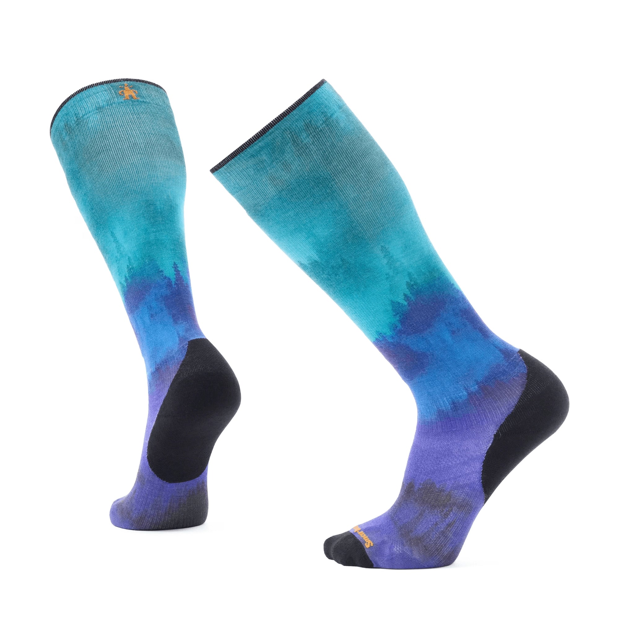 SMARTWOOL SKI TG CUSHION COMPRESSION PRINT OTC - MEN