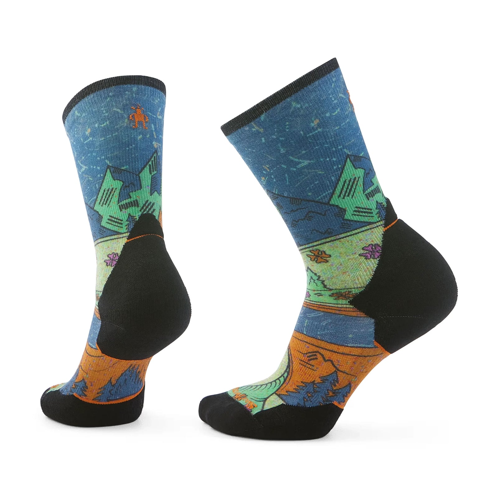 SMARTWOOL TRAIL RUN TARGEGET CUSHION CREW - FEMME