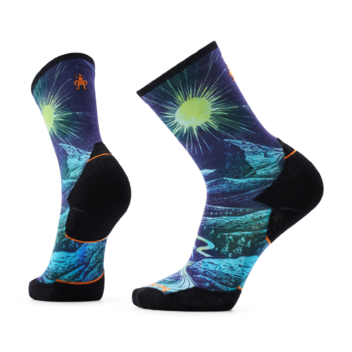 SMARTWOOL COURSE EN SENTIER TREELINE CREW - UNISEXE