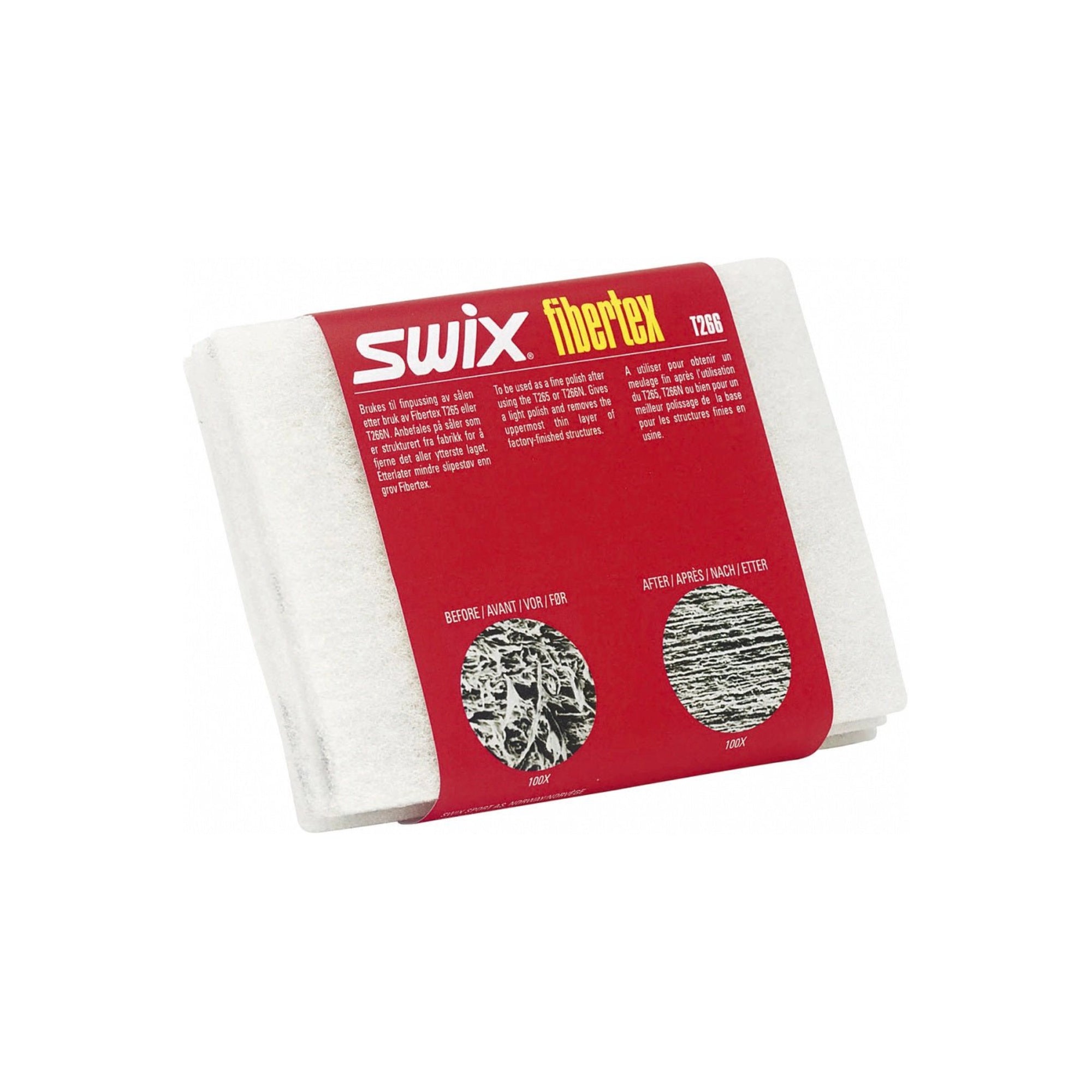 SWIX FIBERTEX X-FINE WHITE 3 PADS