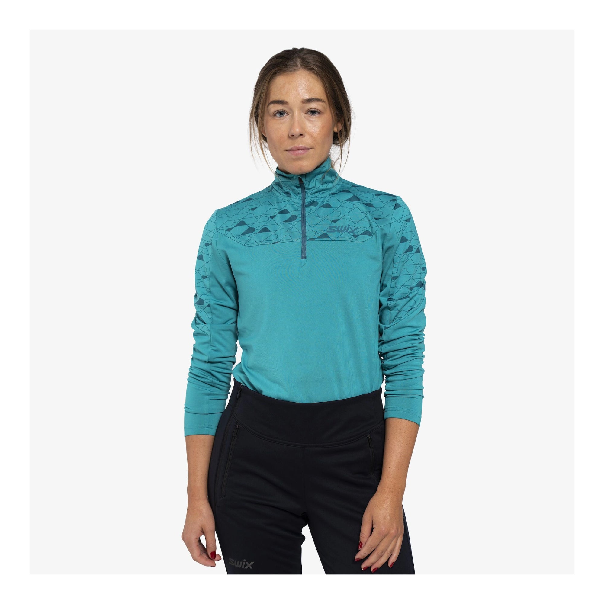 SWIX INFINITY LIGHT HALF ZIP - FEMME