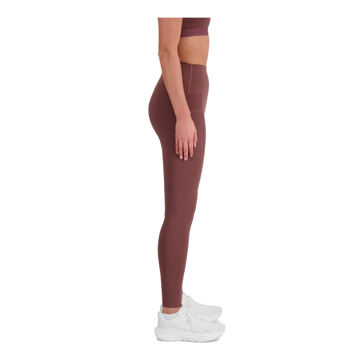 NEW BALANCE LEGGING TAILLE HAUTE SLEEK POCKET 27" - FEMME