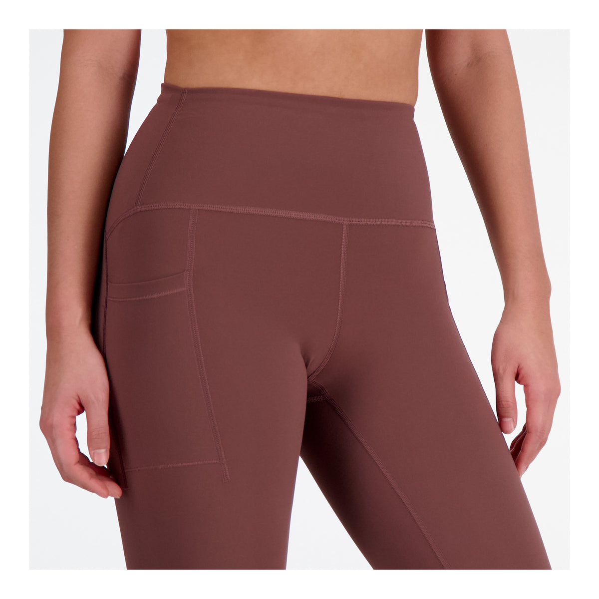 NEW BALANCE LEGGING TAILLE HAUTE SLEEK POCKET 27" - FEMME