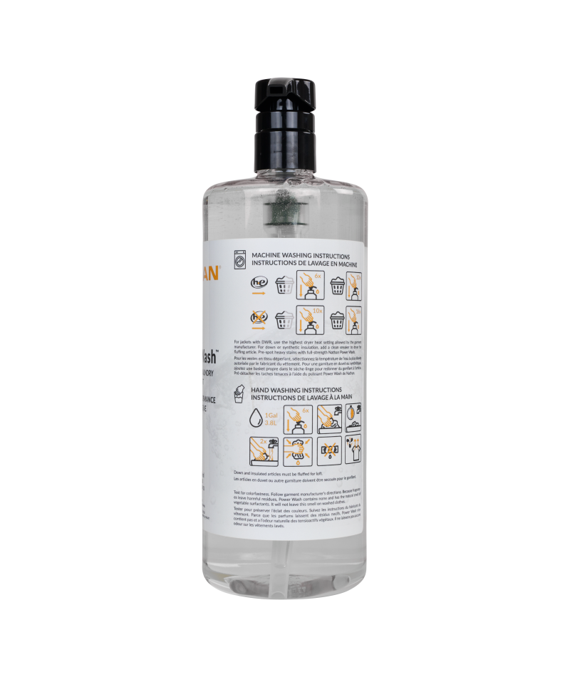 NATHAN POWER WASH 32OZ AVEC POMPE