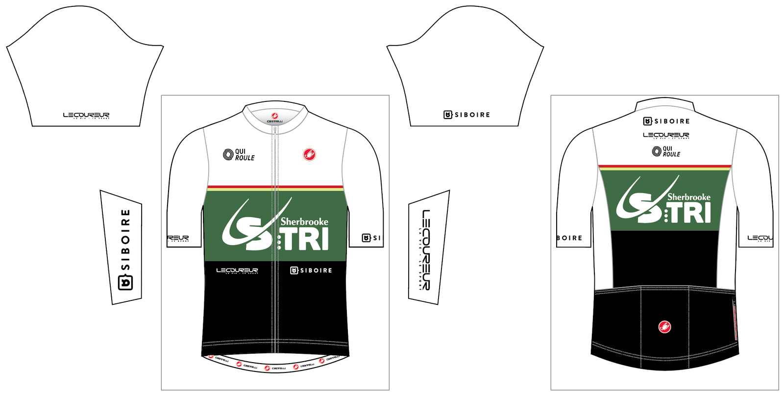 CASTELLI MAILLOT COMPETIZIONE 3 - FEMME