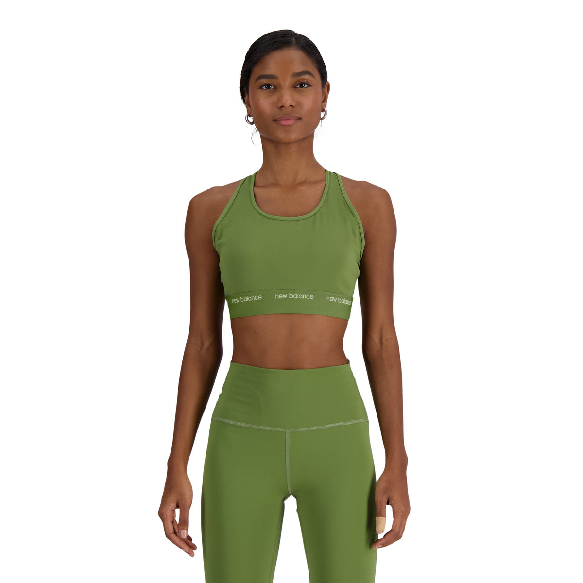 NEW BALANCE SLEEK MEDIUM SUPPORT SPORTS BRA - FEMME