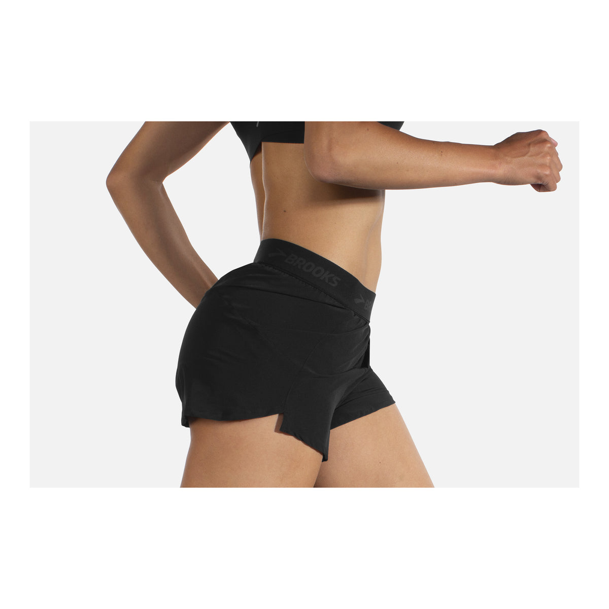 BROOKS CHASER 3'' SHORT - FEMME