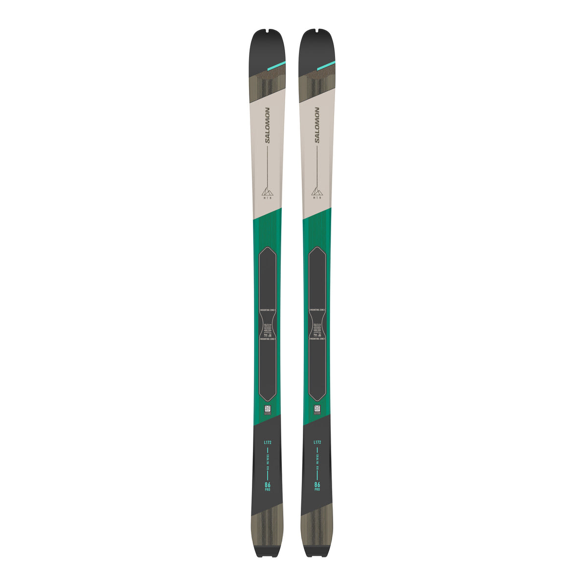 SALOMON MTN 86 W PRO (WITH SKINS) - WOMEN